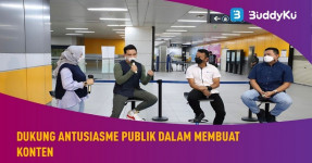 Unggulkan Kualitas Konten, BuddyKu Tekankan untuk Rangkul Content Creator Dalam Dialog Bersama Marti (MRT Jakarta)
