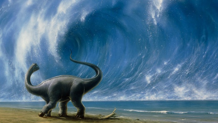 Mengerikan, Asteroid Pemusnah Dinosaurus Picu Tsunami 4,5 Km