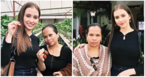 Aktris Jelita Malaysia Marah Ibunya Disebut Pembantu di Medsos