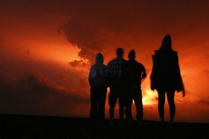 Langit Hawaii Merah Membara Akibat Letusan Gunung Api Terbesar Dunia