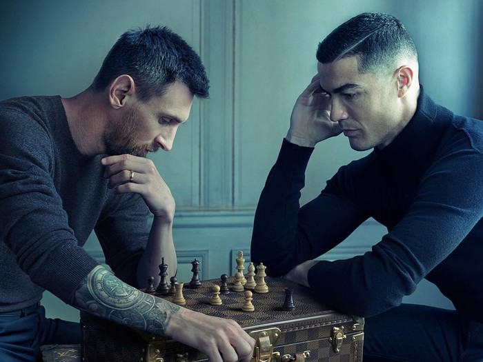Ronaldo vs Messi Adu Banyak Like Instagram, Siapa Menang?