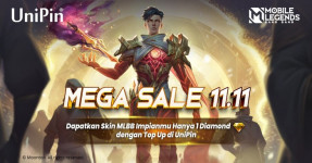 Top-Up di UniPin Bisa Dapat Skin Mobile Legend, Cuma dengan 1 Diamond!