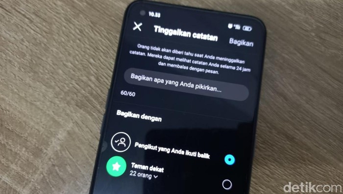Cara Atasi Fitur Notes Instagram Tidak Muncul