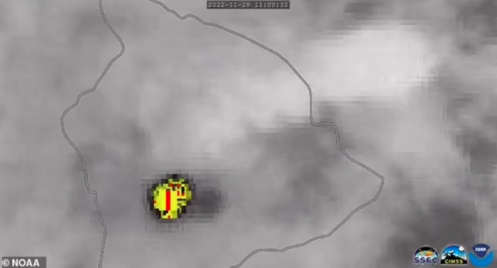Dahsyat! Letusan Gunung Api Terbesar di Dunia Tampak dari Satelit