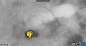 Dahsyat! Letusan Gunung Api Terbesar di Dunia Tampak dari Satelit