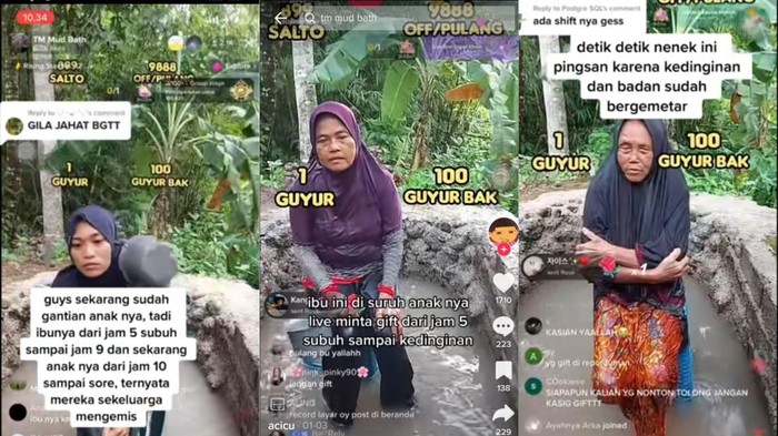 Pejabatnya Live Tidur, Warganya Mandi Lumpur (Tidur)