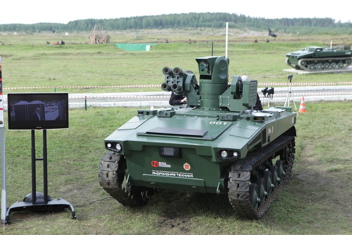 Tank Amerika dan Jerman Menuju Ukraina, Rusia Siapkan Robot Tank