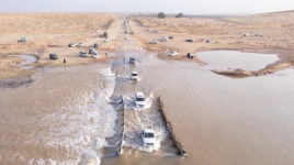 Danau Dadakan Muncul di Gurun Tandus Arab, Ini Penjelasannya