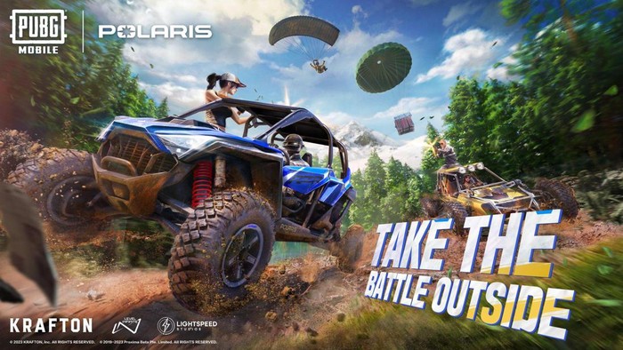 Mobil Offroad Polaris Diboyong ke PUBG Mobile