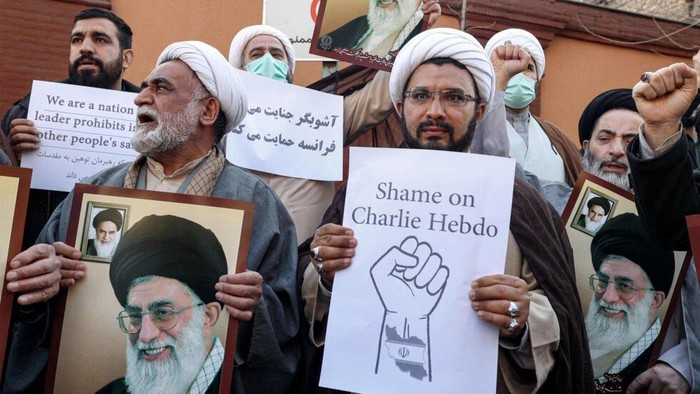 Hacker Iran Serang Charlie Hebdo Gegara Kartun Ayatollah Khamenei