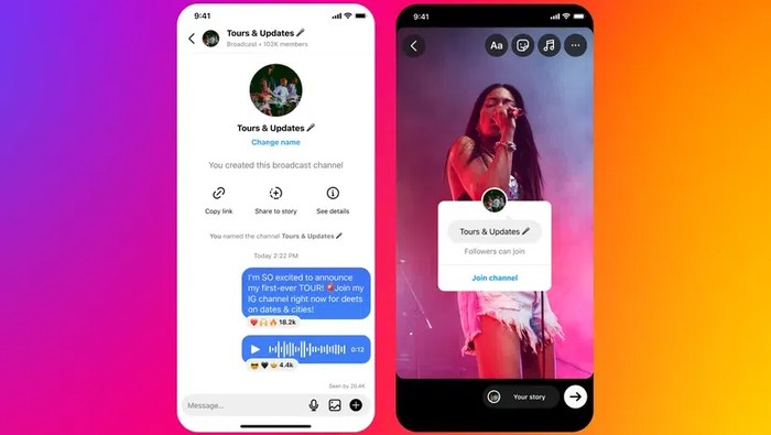 Instagram Contek Telegram, Rilis Fitur Broadcast Channel