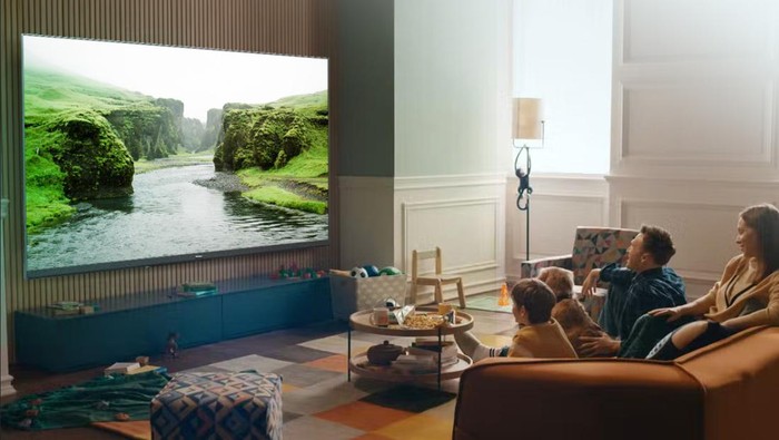 Polytron Rilis TV Mini LED 75 Inch Harga Terjangkau