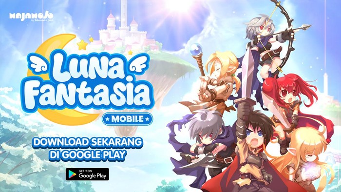 Majamojo Resmi Rilis Luna Fantasia Mobile, Punya Grafis Mulus