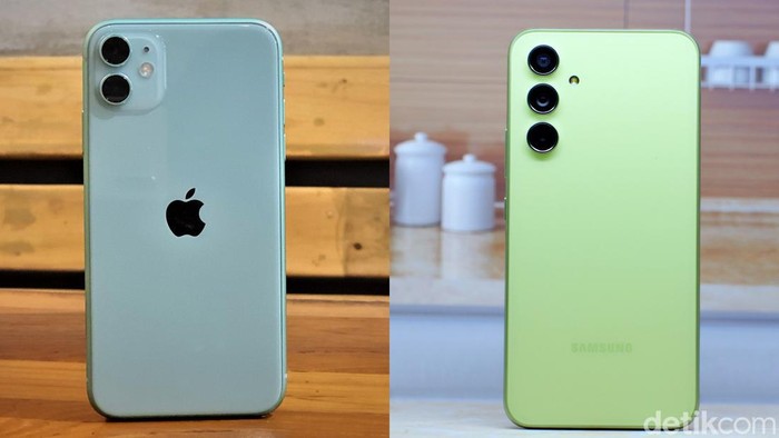 Perbandingan Samsung Galaxy A54 5G Vs iPhone 11, Pilih Mana?