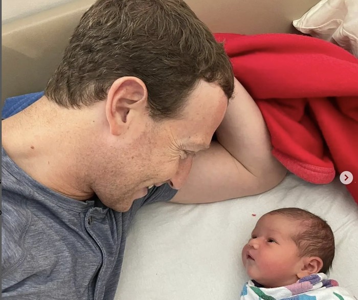 Selamat! Mark Zuckerberg Dikaruniai Anak Ketiga