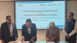 Di MWC 2023, XL Axiata-PLN Icon Plus Sepakat Geber 5G hingga IoT