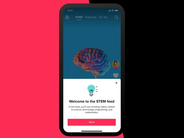 TikTok Luncurkan Feed Khusus untuk Konten Sains