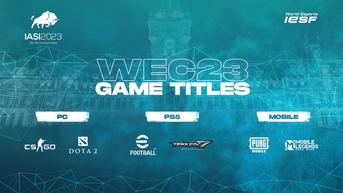 Daftar Game yang Hadir di IESF World Esports Championship 2023