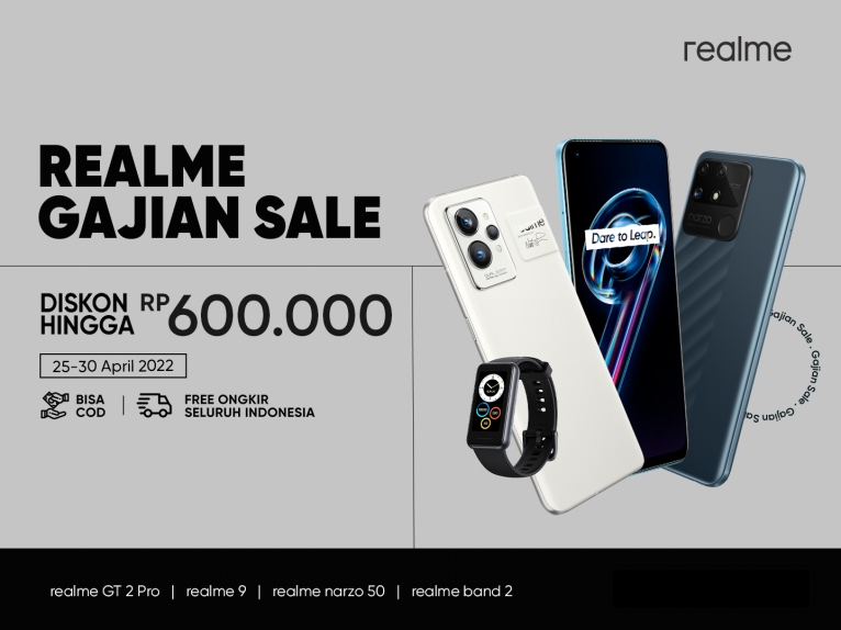 HP realme Baterai Besar Terbaik, Harga Murah