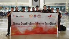 Demi Emas SEA Games 2023, Timnas Crossfire Latihan di China