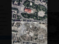 Foto Baru Google Earth Ungkap Kota Ukraina Hancur Lebur