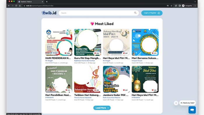 Perkenalkan Twib.id, Platform Bikin Twibbon Buatan Karya Anak Bangsa