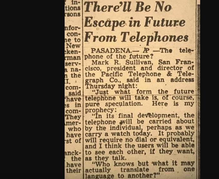 Ramalan Akurat dari Tahun 1953 Tentang Kemunculan Smartphone