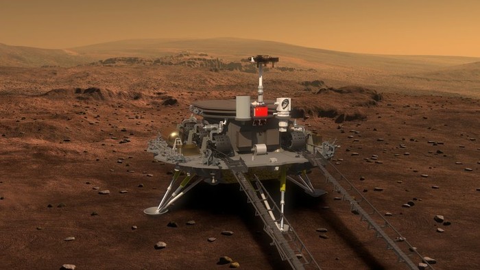 Robot Penjelajah China Temukan Bukti Keberadaan Air di Mars