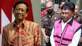 Buntut Korupsi BTS 4G: Johnny Dicopot Jokowi, Mahfud Jadi Plt Menkominfo