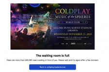 Hore! Sudah Ada yang Dapat Tiket Coldplay