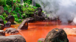 Kolam Neraka Berdarah di Jepang, Nama Seram Bikin Penasaran