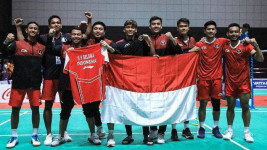 Timnas Badminton Kibarkan Jersey Syabda Bikin Netizen Terharu