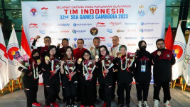 Timnas Esports Sea Games 2023 Pulang ke Indonesia, Disambut Bak Pahlawan