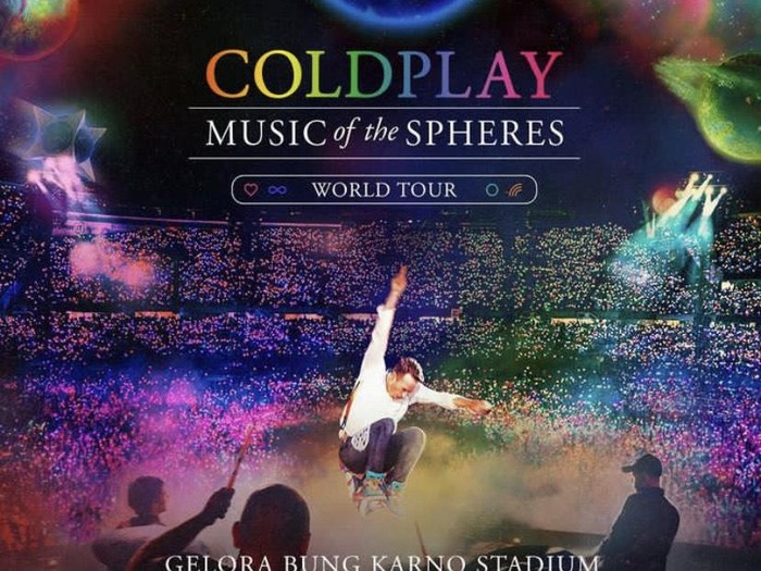 Tiket Termahal Coldplay Rp 11 Juta, Netizen: Dipangku Chris Martin