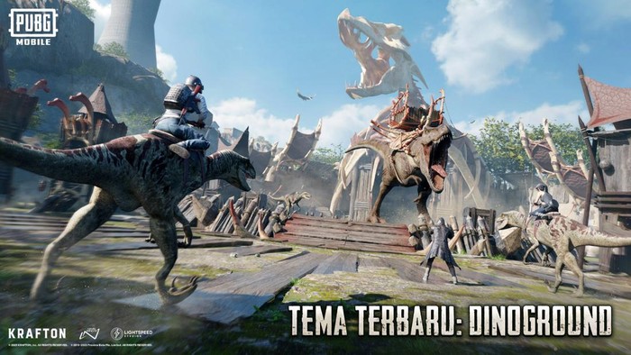 Update PUBG Mobile 2.6 Rilis, Hadirkan Dinosaurus Dalam Pertempuran