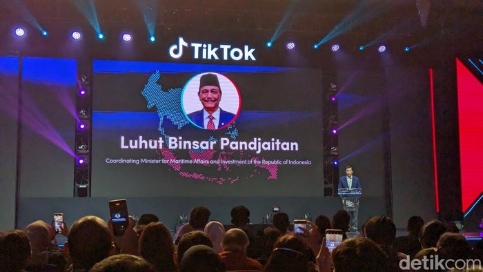 Nasihat Menteri Luhut untuk TikToker: Jangan Politik yang Aneh-aneh