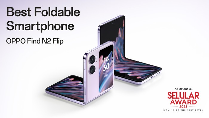 OPPO Find N2 Flip Raih Penghargaan Best Foldable Smartphone