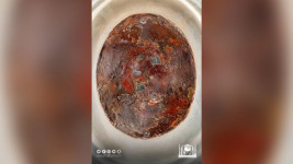 Foto Resolusi Tinggi Hajar Aswad, Ternyata Berwarna Kemerahan