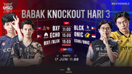 Jadwal Semifinal MSC 2023 Hari Ini: Echo vs Onic