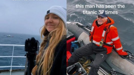TikToker Ini Rekam Momen Terakhir Kru Kapal Selam Titanic Sebelum Hilang