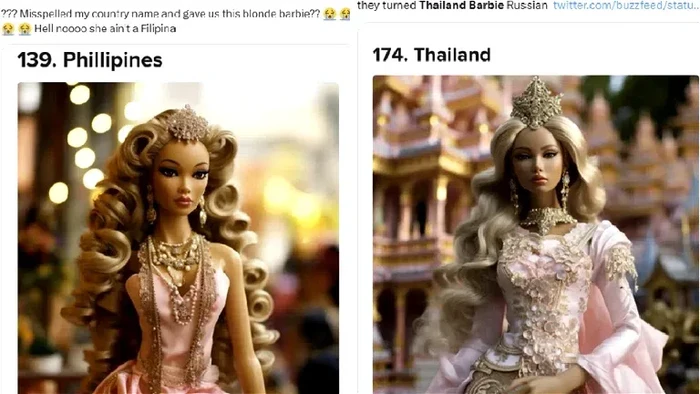 AI Bikin Barbie dari Tiap Negara dan Diprotes, Sudan Bawa Senjata