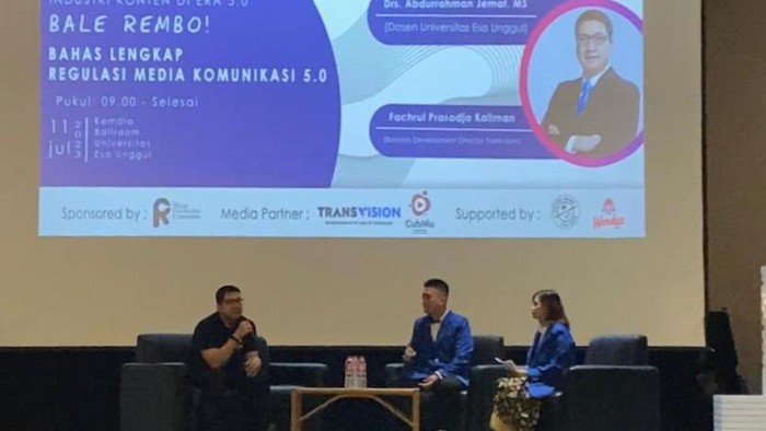 Anak Muda Mesti Biasa Tonton Konten Legal dan Lawan Pembajakan