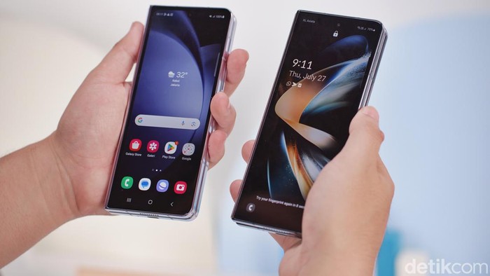 Perbandingan Spesifikasi HP Sultan: Samsung Galaxy Z Fold 5 Vs Z Fold 4