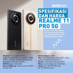 Spesifikasi dan Harga Realme 11 Pro 5G