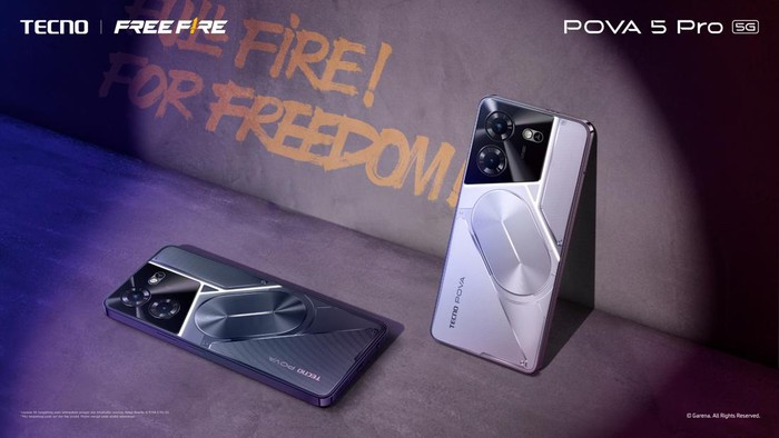 Harga Tecno Pova 5 Pro 5G Free Fire di Indonesia Plus Bonusnya