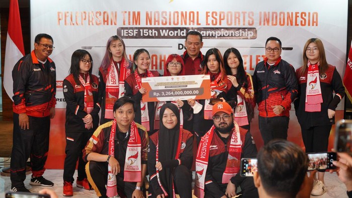 PBESI Guyur Bonus Atlet Esports Peraih Emas dan Perak SEA Games 2023
