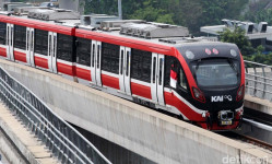 Intip Kecanggihan LRT Jakarta yang Baru Diresmikan Jokowi