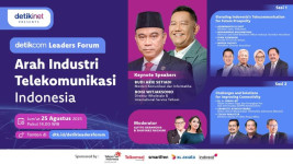 Nonton Detikcom Leaders Forum! Para Bos Telko Blak-blakan di Sini