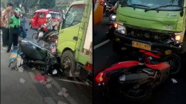 Reaksi Netizen Motor Lawan Arus Ditabrak Truk Tak Disantuni Jasa Raharja