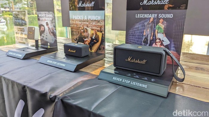 Marshall Rilis 3 Speaker Wireless Anyar, Ada yang Bisa Jadi Powerbank